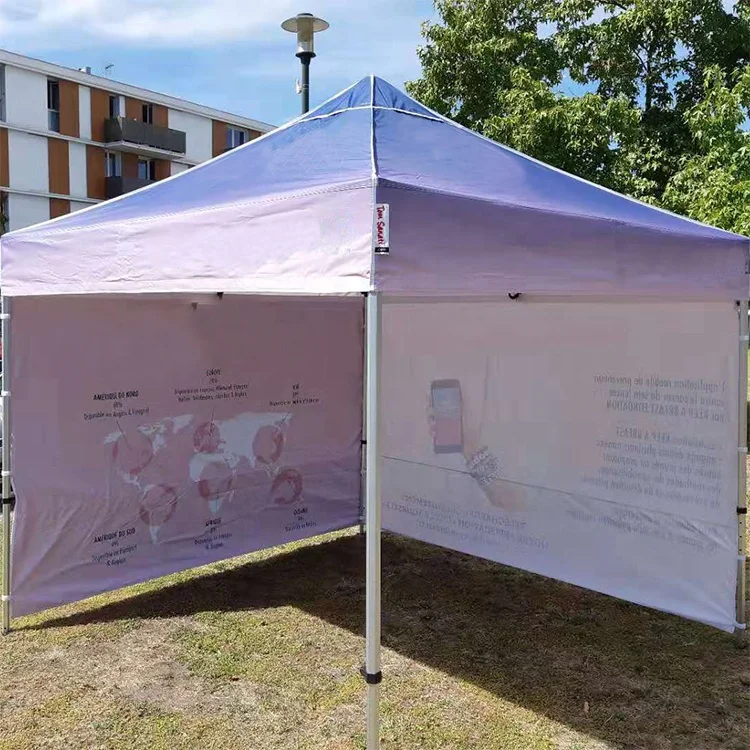 10x20 Ft Outdoor Events Trade Show Tent Instant Easy Set 3x6 M Folding Canopy Popup Gazebo Marquee for Exhibitions and Sales