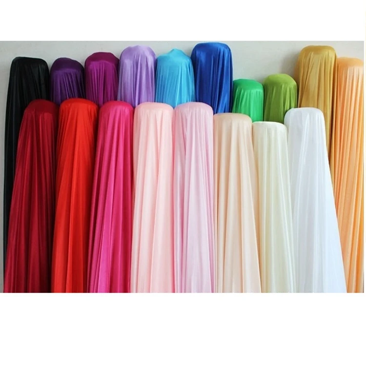 160cm Width High-grade Decoration Light Pearl Pearlescent Ice Silk Cloth Fabric  Wedding Gauze Stage Decorative Party Curtains