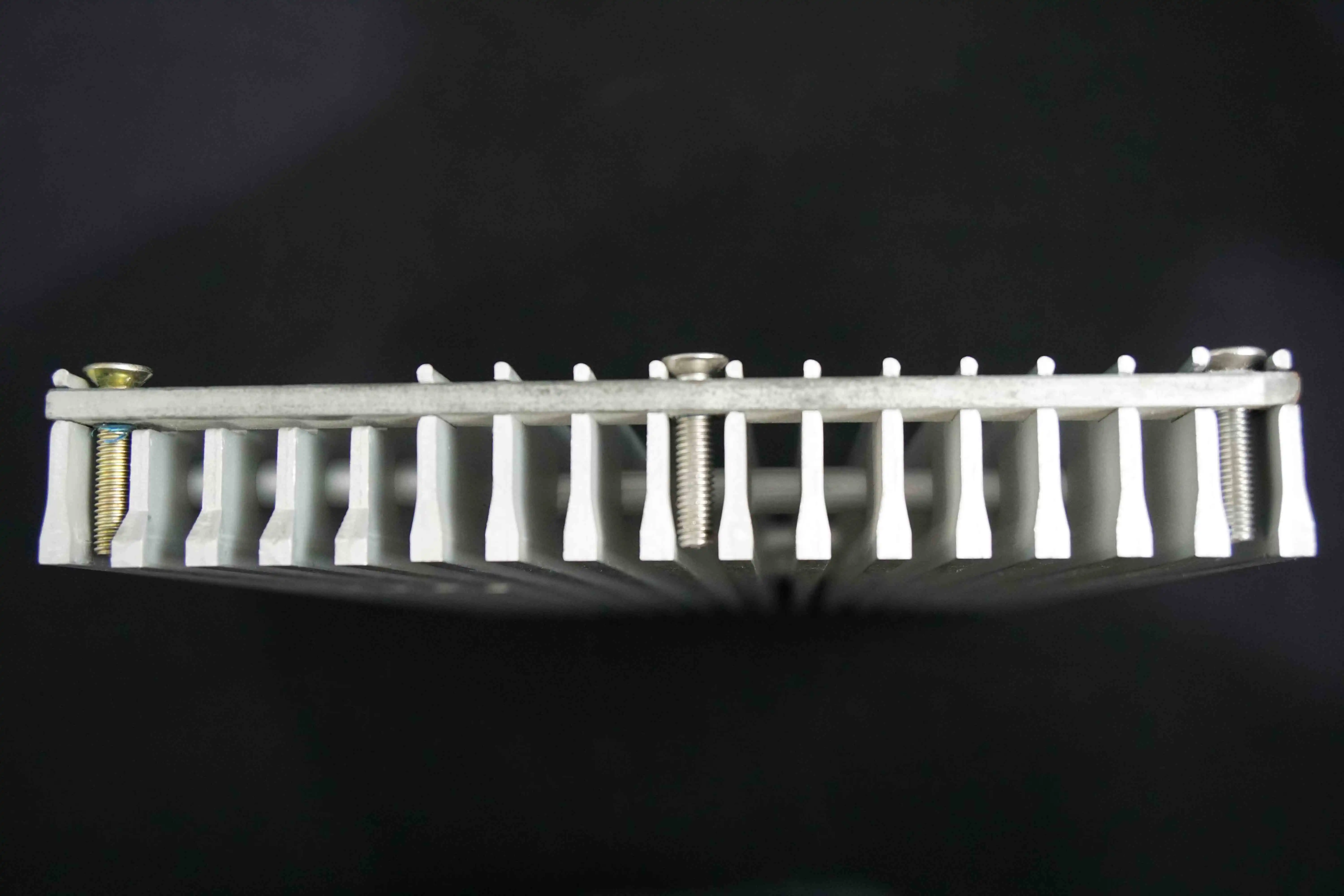 Anodized aluminum floor ducting vent grille for hvac system