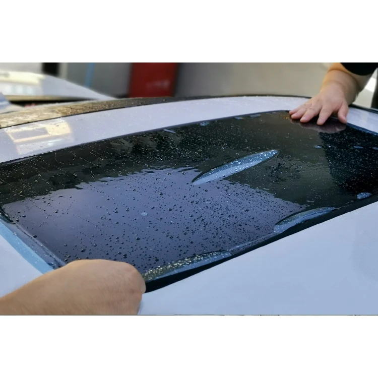 VLT:76% термополиуретановая пленка для окон автомобиля, Тонировочная пленка для окон автомобиля, защита от солнца и льда