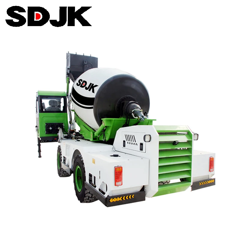 
Hydraulic Mini 4m3 Self Propelled Concrete Mixer Loader For Sale 