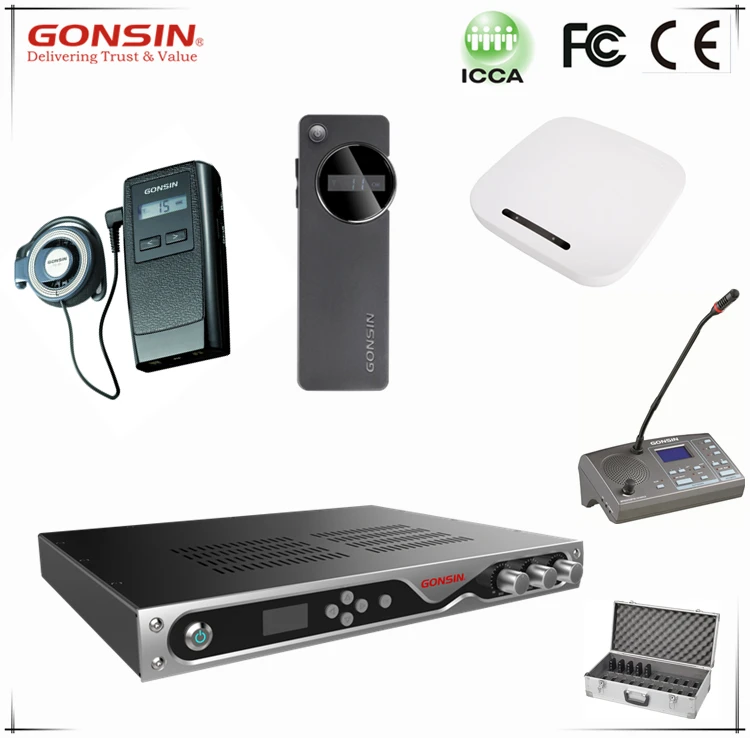 wireless infrared simultaneous interpretation system ir simultaneous Interpreter receiver