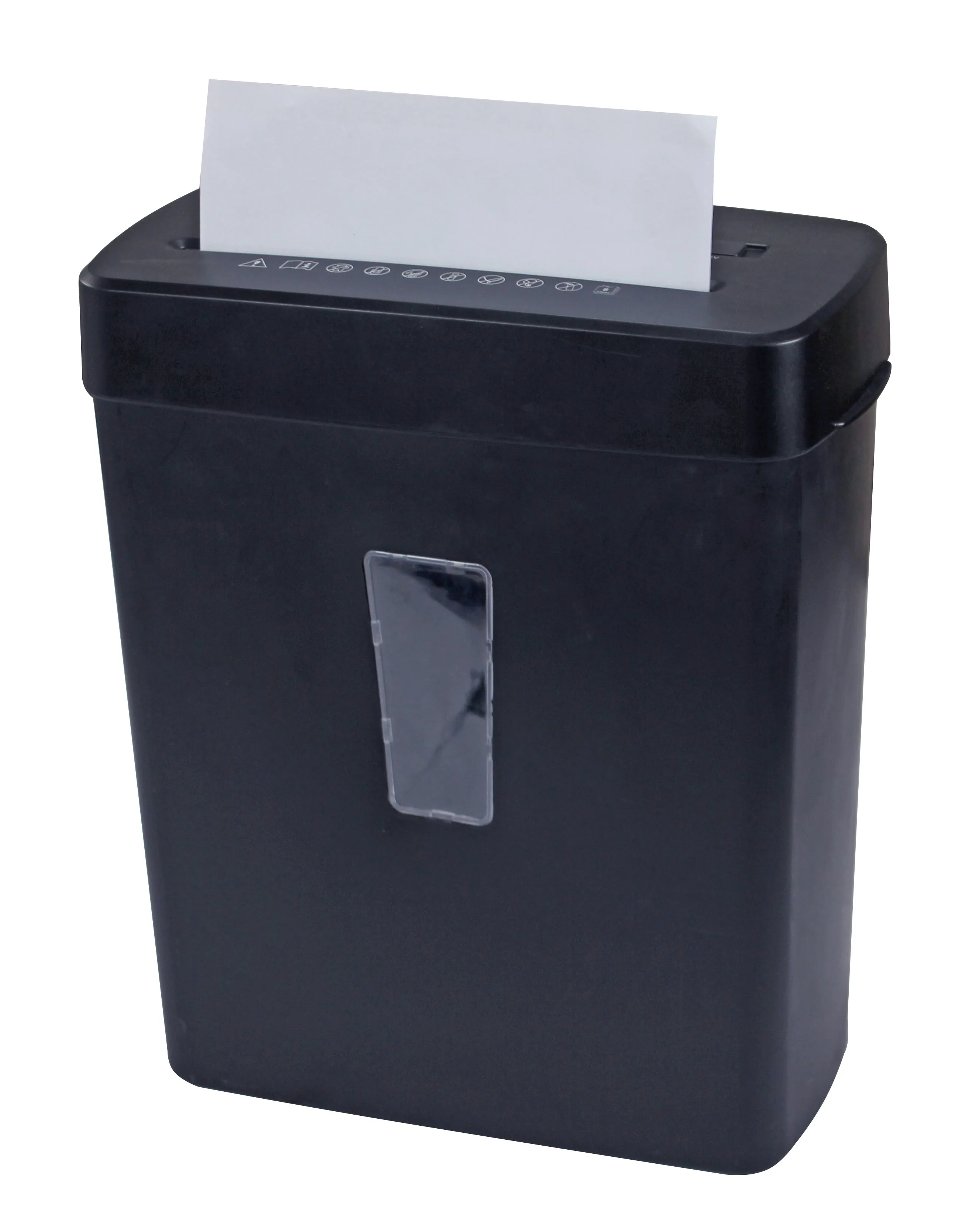 C222P 8Sheet Cross Cut Shredder, P-4 High-Security Paper Shredder for Home & Small Office Use, Shreds Credit Cards/Staples/Clips