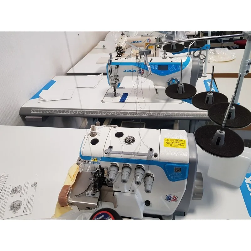 Used JACK C4 Automatic Overlock Sewing Machine