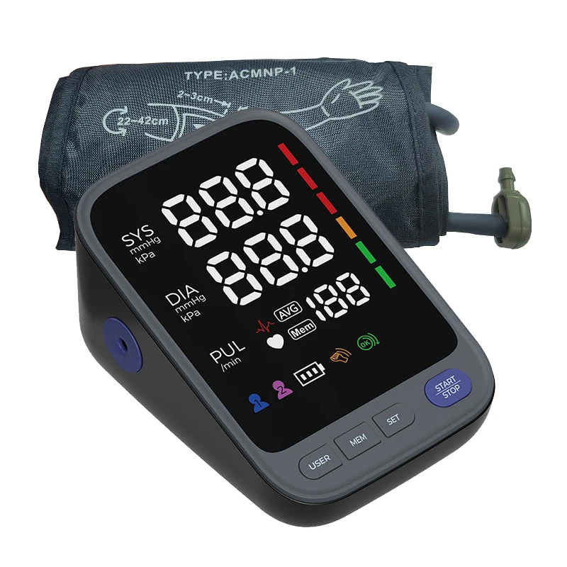 Blood Pressure Monitor - Digital Automatic Measure Blood Pressure Monitor with Heart Rate  Pulse Detection