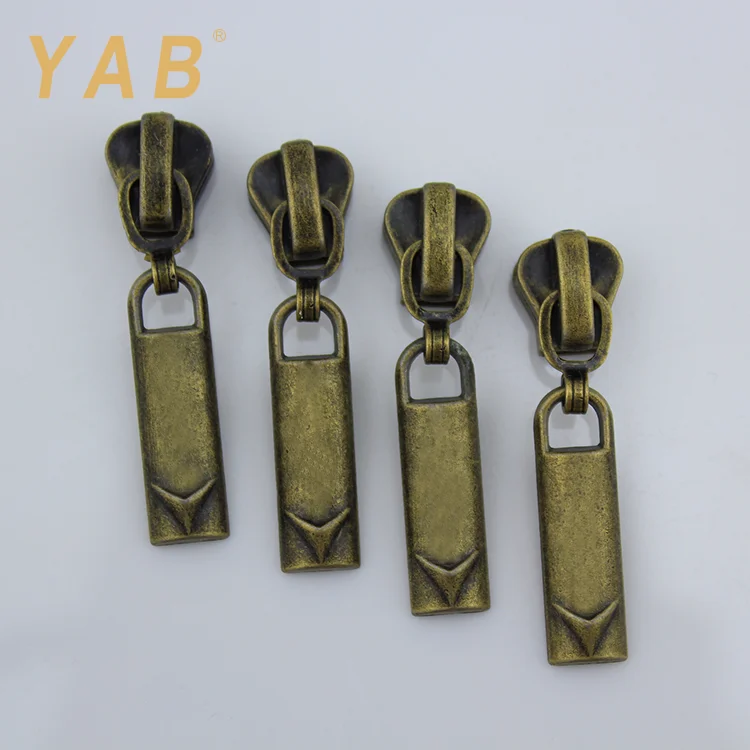 YAB оптовая продажа дизайнерский 5 # автоматический замок под заказ без блокировки во всех видах съемники молнии ползунок для домашнего текстиля и