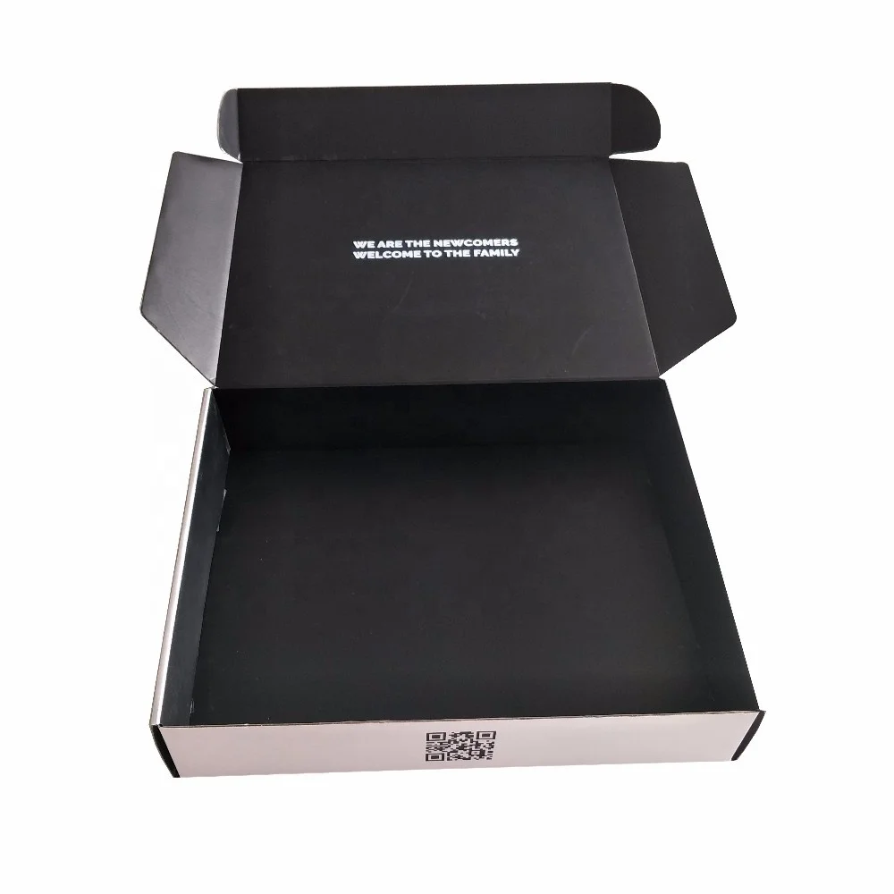 High quality enviroment wholesale custom size stronger corrugated paperboard packaging gift box for T-Shirt and Jeans