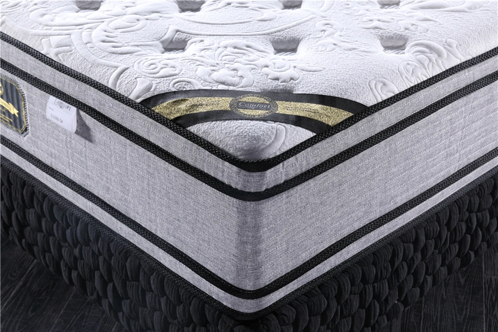 13 inch double sides use sleep well pocket spring orthopedic mattress bed