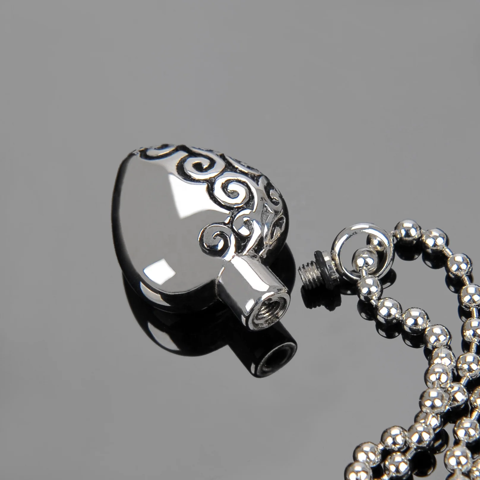 Heart necklace wholesale cheap necklace silver stainless steel jewelry custom stainless steel jewelry