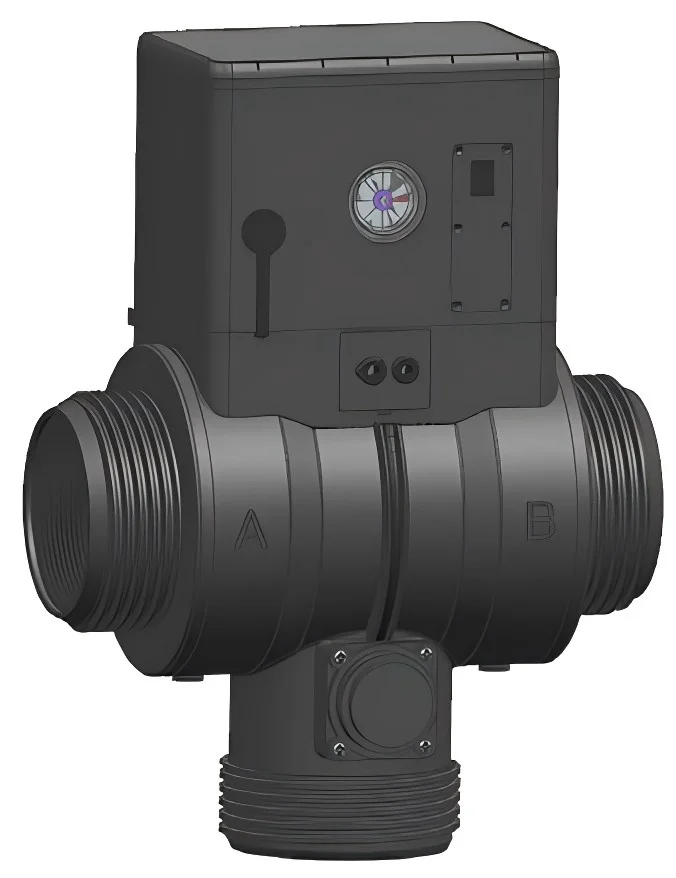 Xf IoT Wireless Electric 3-Way Solenoid Ball Valve with Solar Smart Actuator