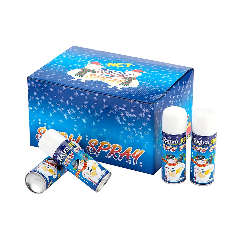Wholesale 150ML 250ml Most popular Christmas,party foam snow spray