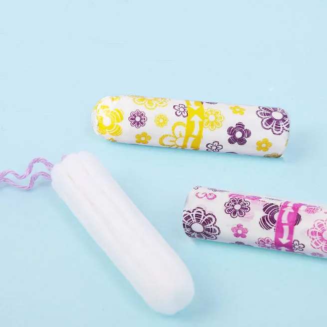 Wholesale Private Label Biodegradable Organic Cotton Sanitary Tampons