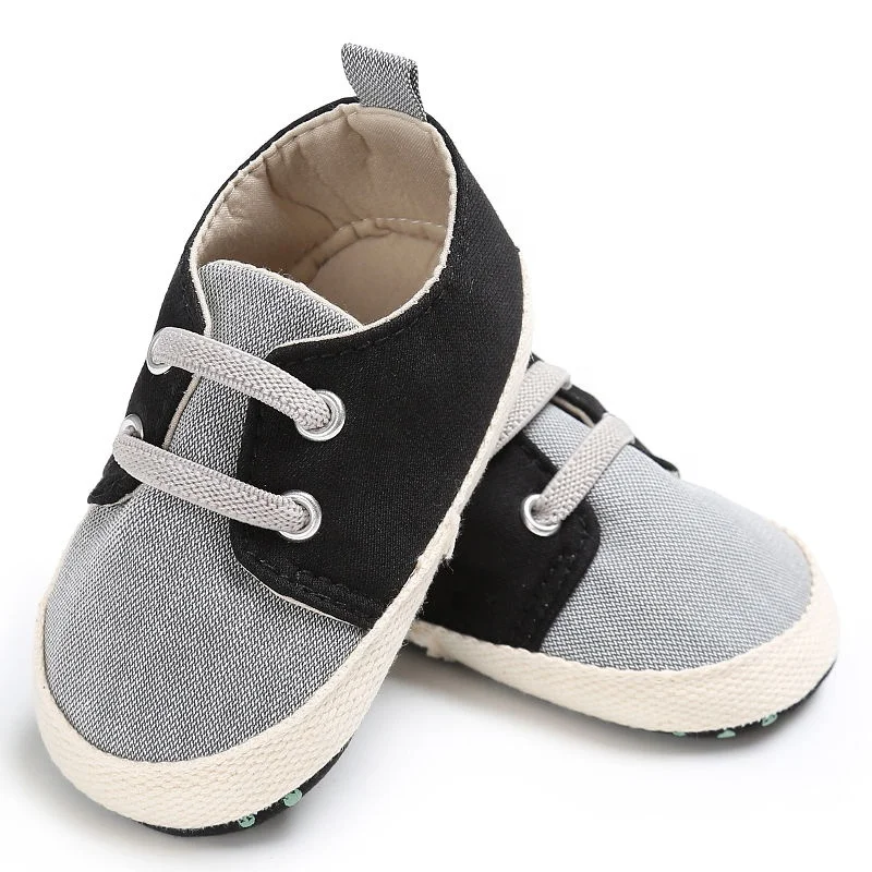 
WONBO Newborn Baby Boys Shoes Kids First Walkers Soft Soled Classic Casual Prewalkers Shoes Footwear Sneakers Canvas Shoes 