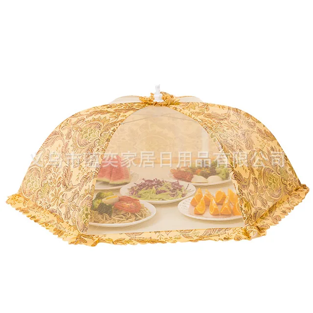 Factory Direct Foldable Vegetable Cover with Micro porous Dustproof Food Cover