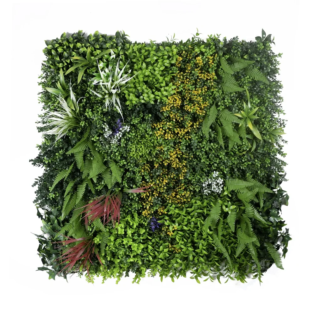 recycling plant artificial hedge panel boxwood grass panels fence artificial plant wall wholesale grass panel