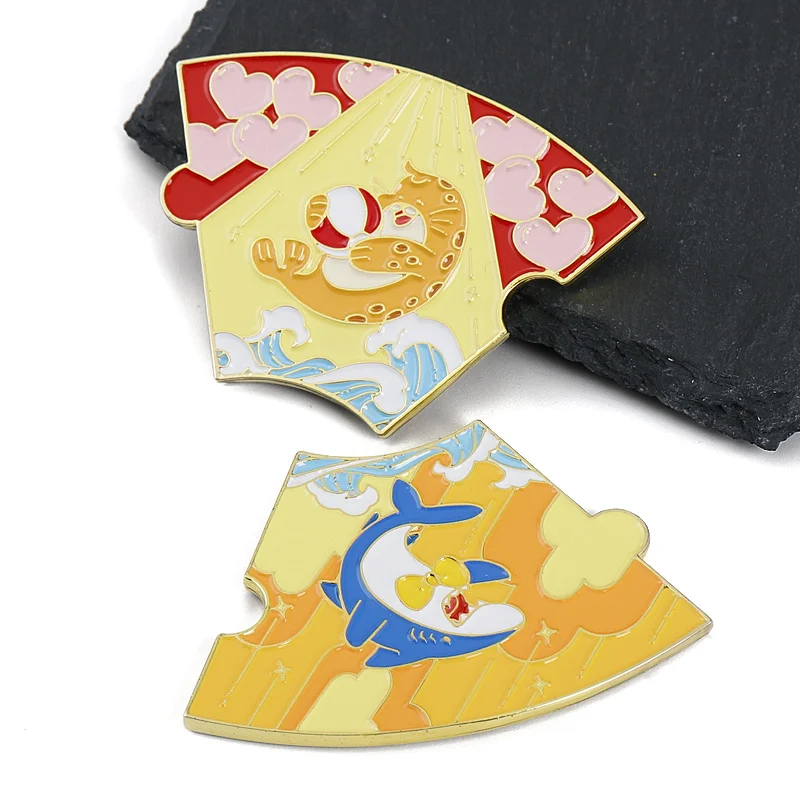 Factory Customized Design Metal Crafts Fridge Magnets Aquarium Souvenir Enamel Fridge Magnet