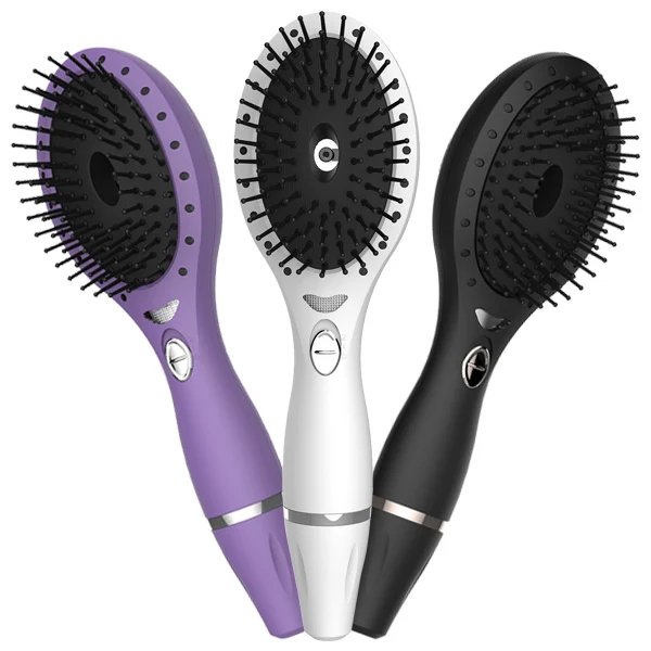 ABOEL Hot Sale Convenient Travel Electric Ionic Vibration Massage Hair Brush