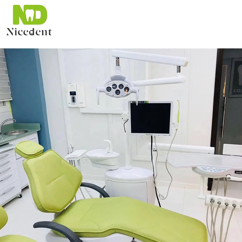 CE and ISO Approved Foshan Manufacturer High Quality Complete Dental Chair Unit Soft Leather