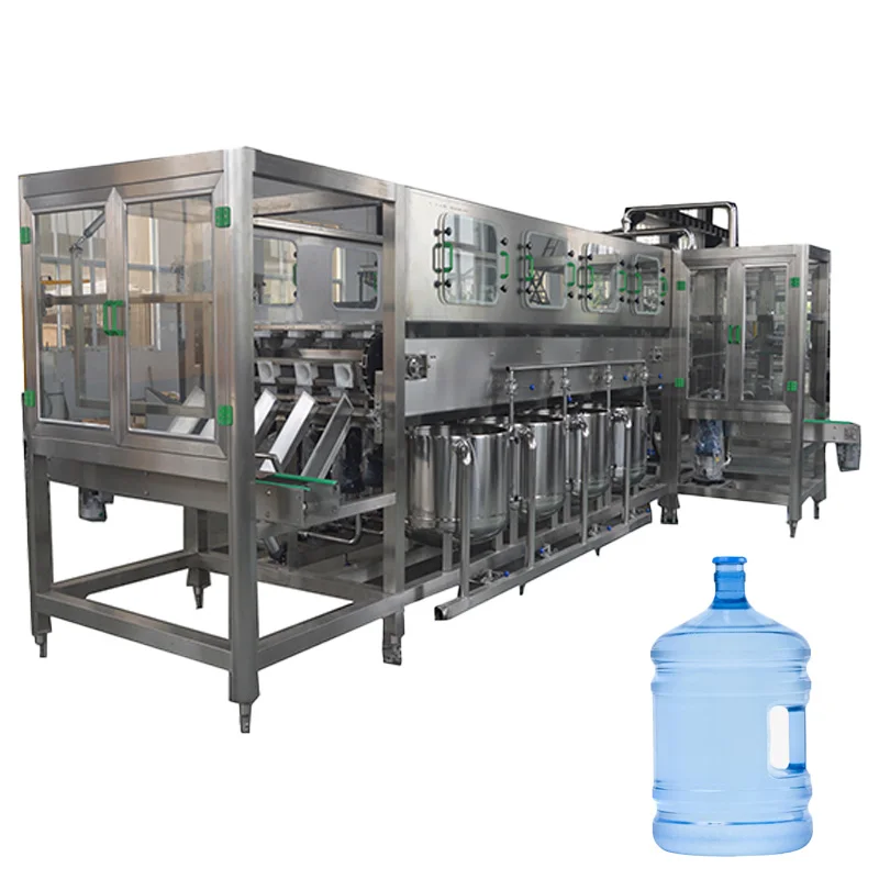 Automatic 150 BPH 20 L Gallon Handle Bottle Pure Mineral Drinking Water Filler