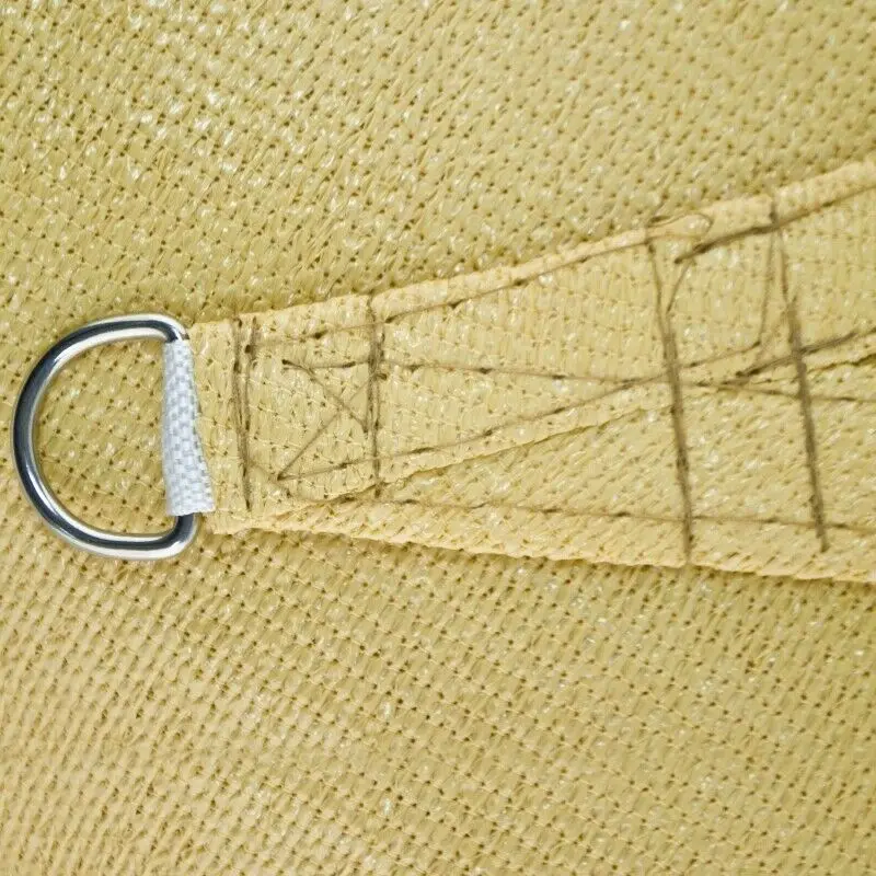 
8 years Sand color Beige color Flat wire 180GSM 100% Virgin HDPE add 5% UV for sun Shade sail for canopy 