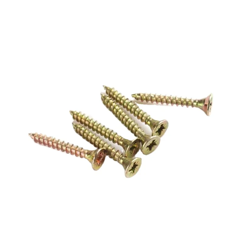 Zinc Plated Pozi Drive Double Csk Flat Head Chipboard Screw Timber Screw Fiberboard Screw