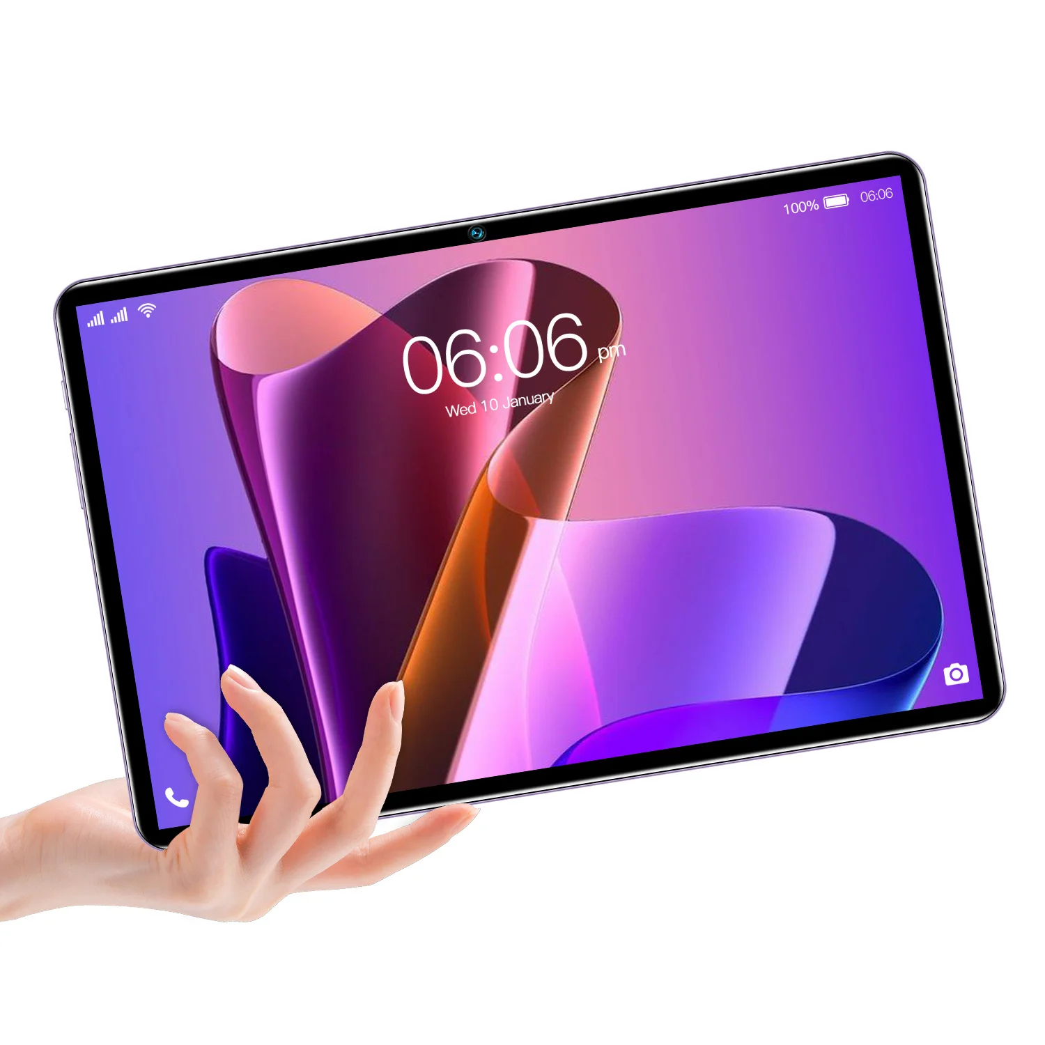 GISENTEC 2025 Wholesale OEM 10 Inch P50 PRO Android13 Wifi 8GB RAM 256GB ROM Dual Sim Calling Tablet PC