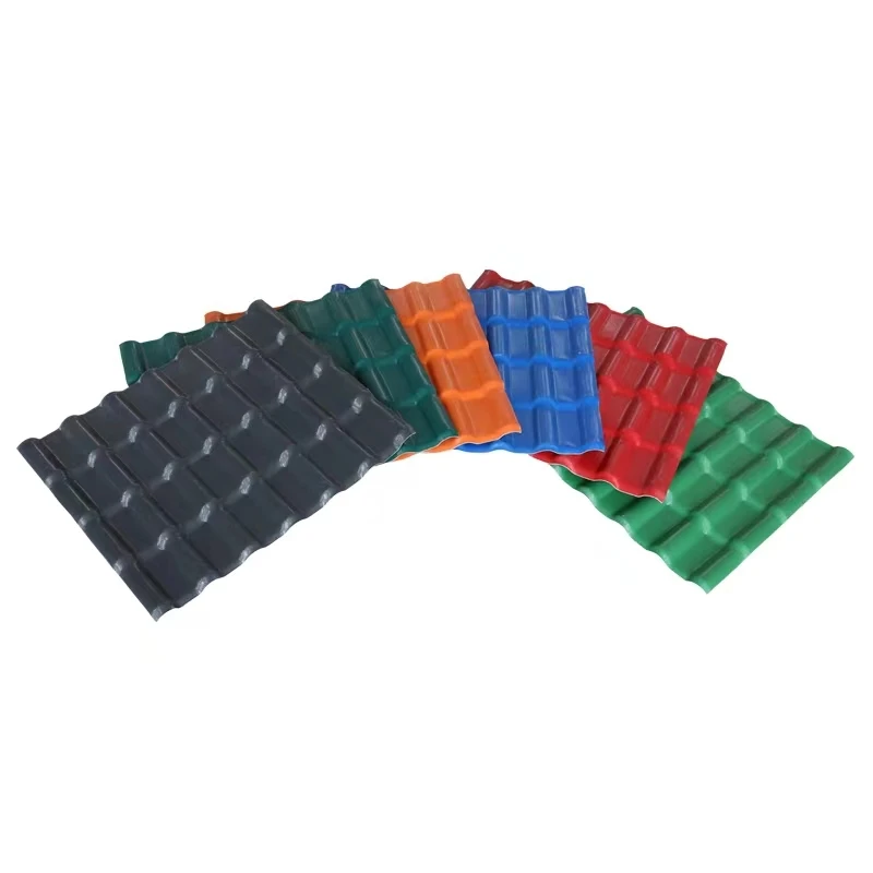Colorful Synthetic ASA Resin Roof Tile/ASA PVC roof tile/PVC Plastic Roof Sheet