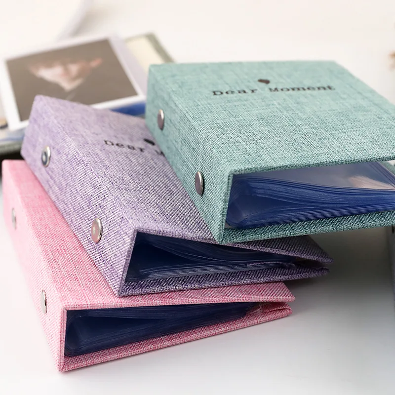 100 Pockets Mini Photo Album for Fujifilm instant camera Instax Mini 3 inch photocards collect album