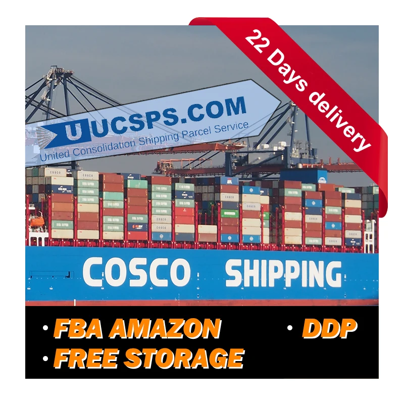 Cheapest sea freight rates drop shipping agent China to Germany France Italy Mexico UK USA FBA Amazon DDP freight forwarder