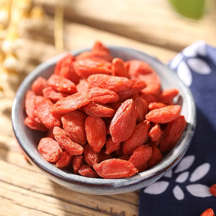 
Hot Selling 2021Year Top Quality Red Medlar Dried Fruit Organic Goji Berry Fruit Product 