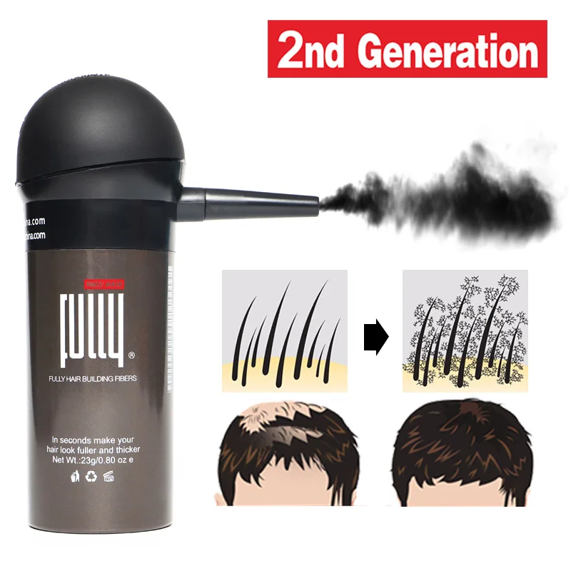 Hair Fiber Instant Hair Growth Product Fully Hair Building Fibers