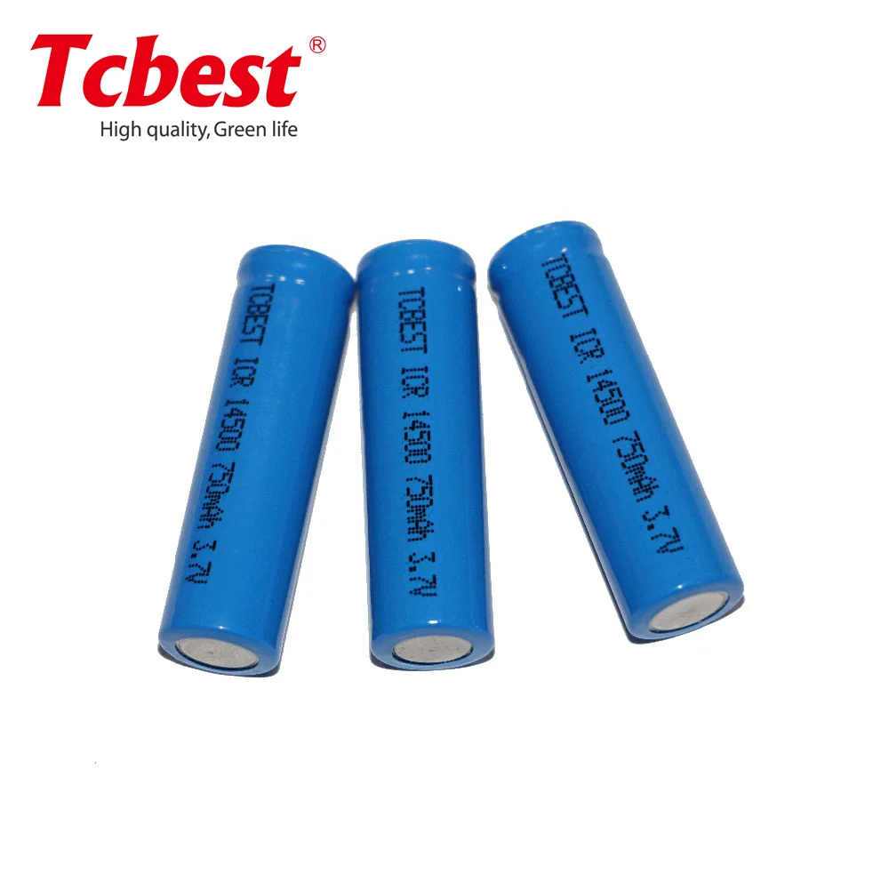 Wholesale 14500 lithium battery 750mah 3000mah 3500mah Rechargeable battery lithium 18650