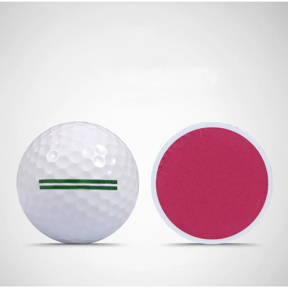 Wholesale Can Customize Logo High Quality Double Deck Blank Practice Golf Ball