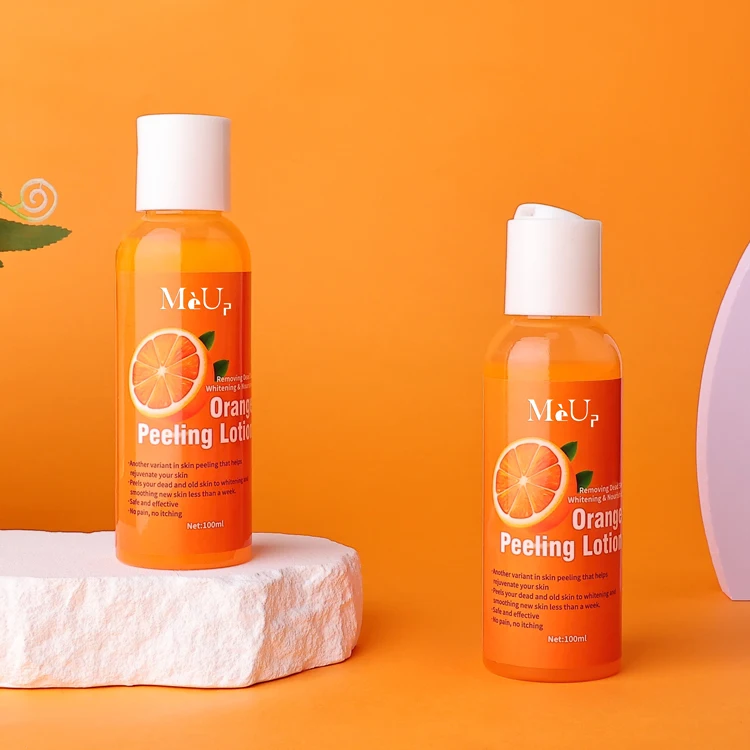 Custom empty plastic disc cap bottle shampoo packaging cosmetic exfoliant lotion bottle for skin and hair lotion