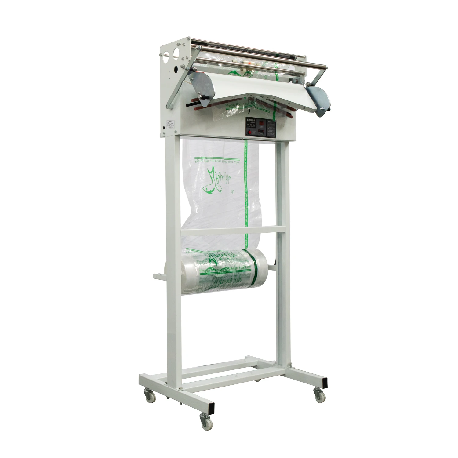 Laundry Shop Equipment Automatic Clothing Wrapping Clothes Packing Machine for Sale