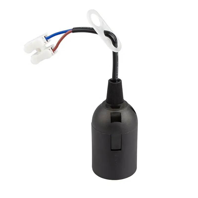 E27 Light Body Lamp Holder Card type E27 lamp head wire with terminal