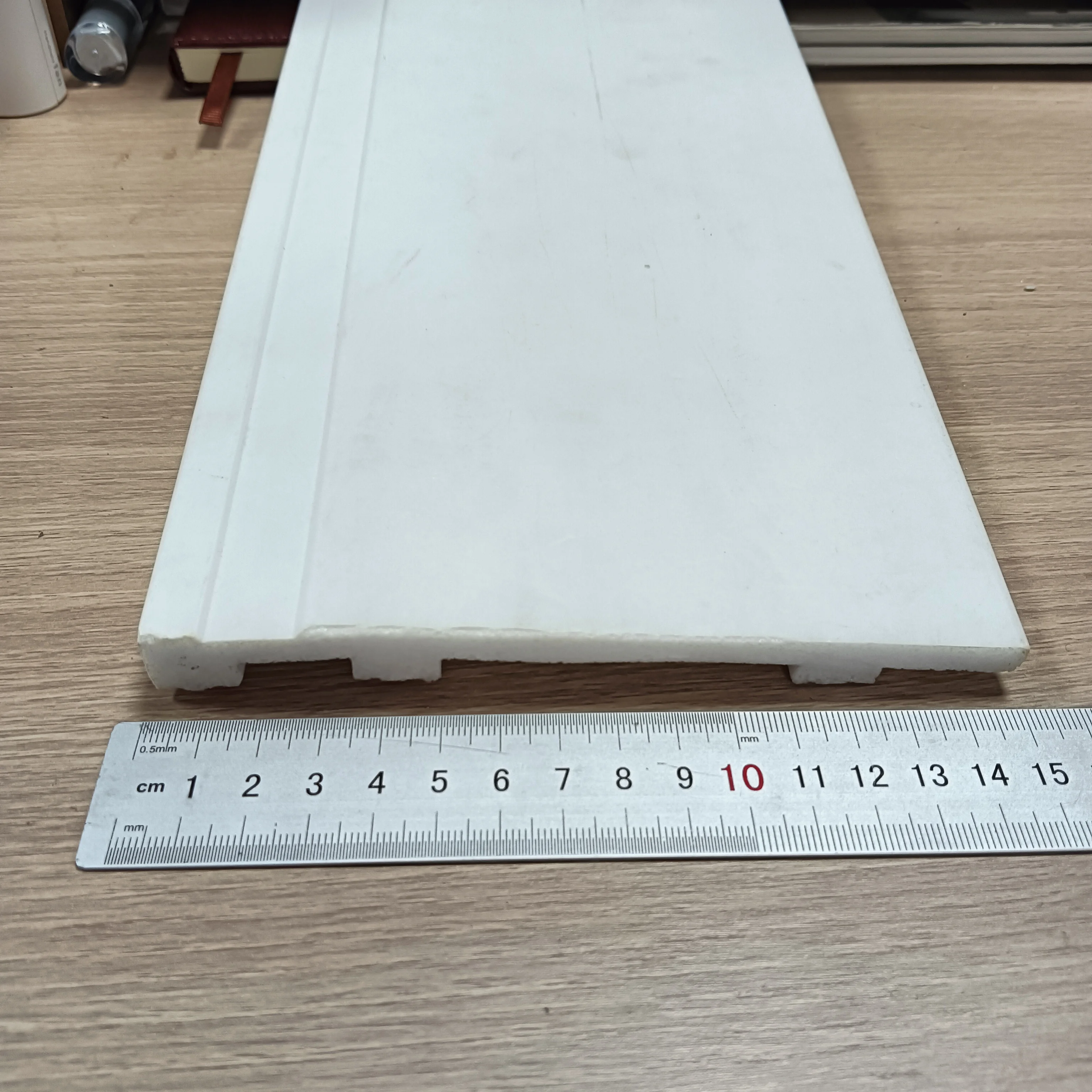 Polymer PS European style white skirting board plastic foam baseboard factory wholesale decoration spot plan