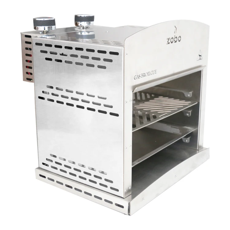 
27000BTU 7.8KW SS304 Exceed 800 Degree Celsius Gas LPG Camp Outdoor Oven With CE 