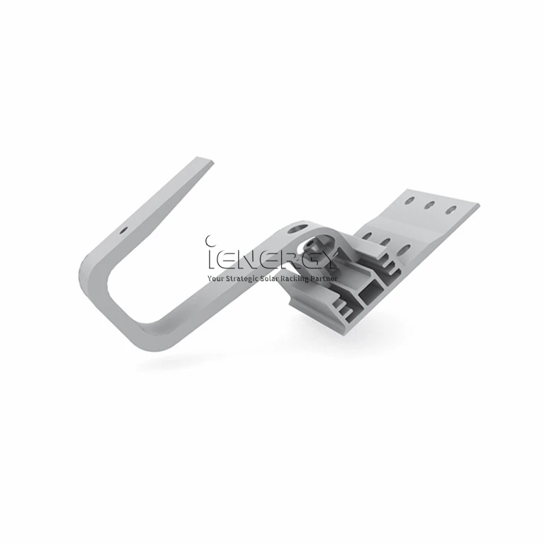 Pv Mounting Bracket 3 Way Mounting Tile Roof Adjustable Solar Hook Set of Jinko Solar Panel Mounting