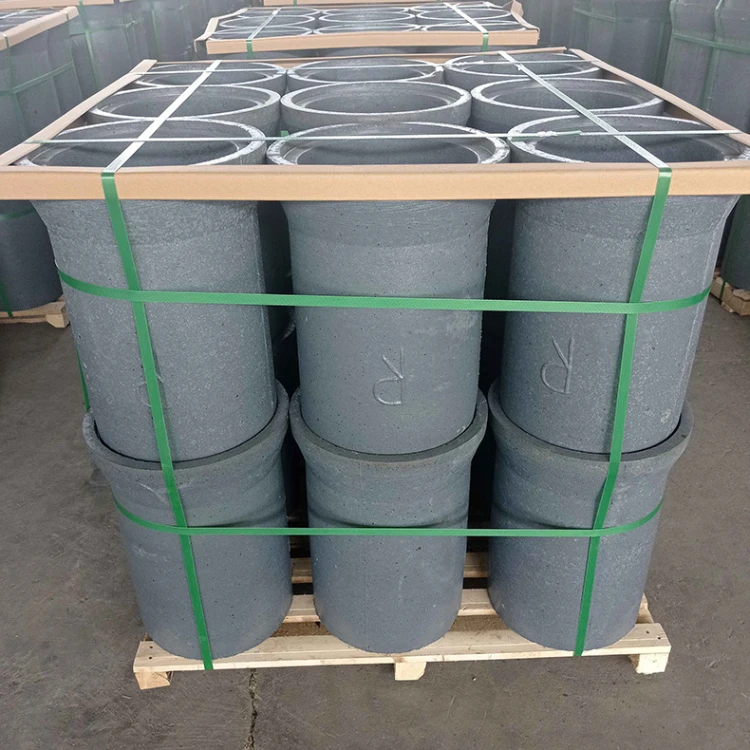 Заводская цена 98% тигли из карбида кремния графитовый