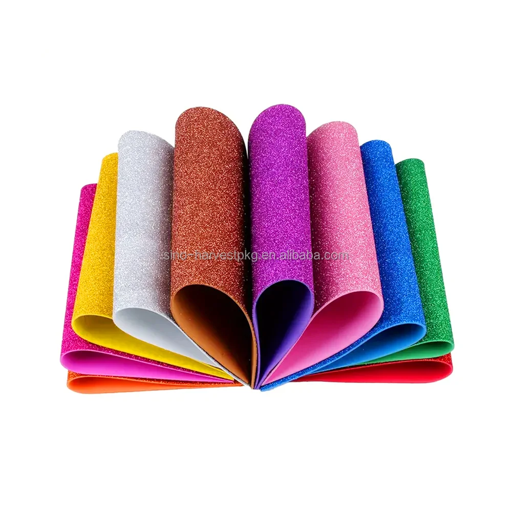 A4 2 мм самоклеящаяся блестящая вспененная листовая бумага Eva пенопластовая наклейка для