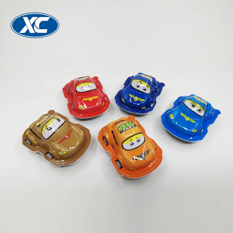 Best selling PVC plastic car shape of egg packing food wrap fashion chokinder surprise egg packaging thermoforming pvc film in roll