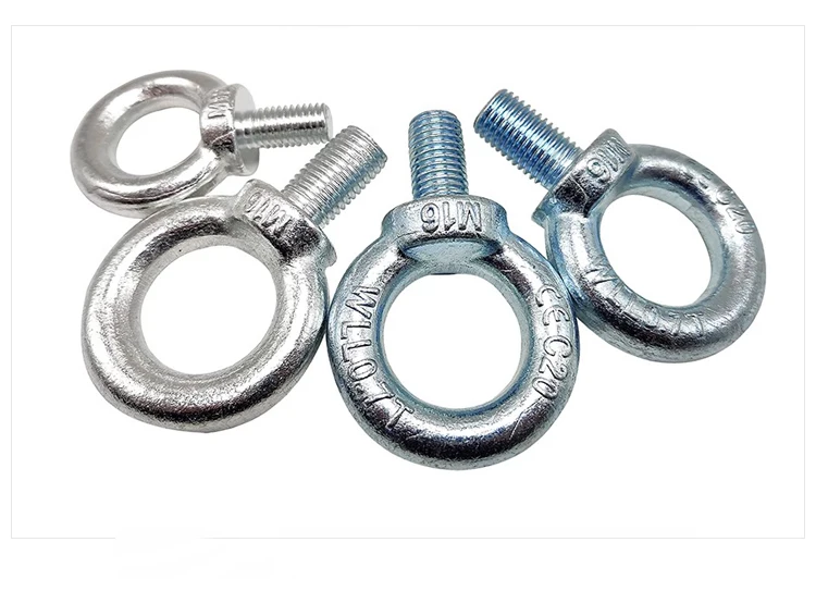 Din 580 ring bolt M6-M42  Din580 Anchor Lifting Eye  bolt  Carbon Steel Forged Eye Bolt With Nut Galvanized
