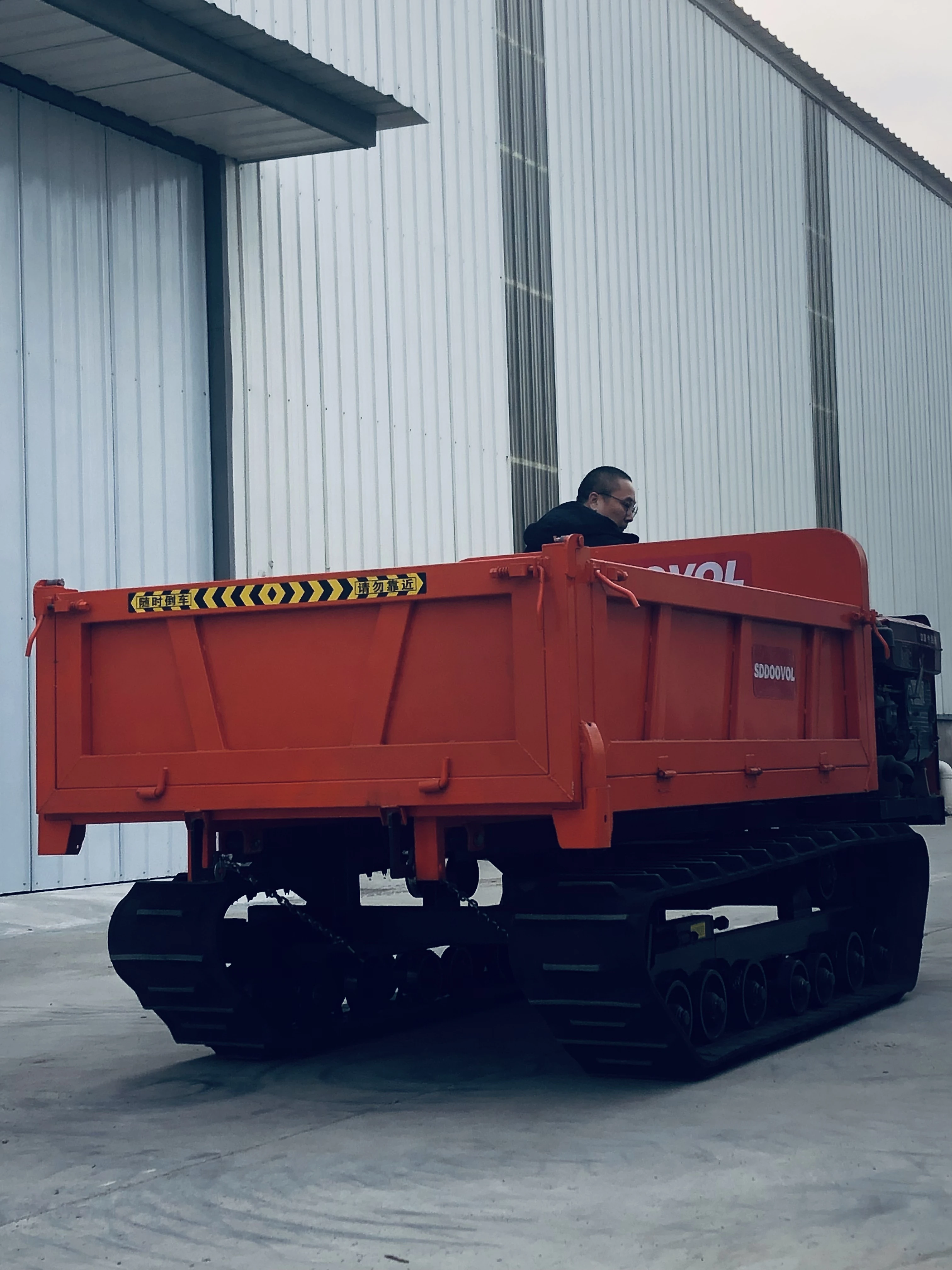 All-Terrain Hydraulic Mini Truck Tracked Dumper Crawler Dump Truck with Diesel  Engine CE APPROVAL