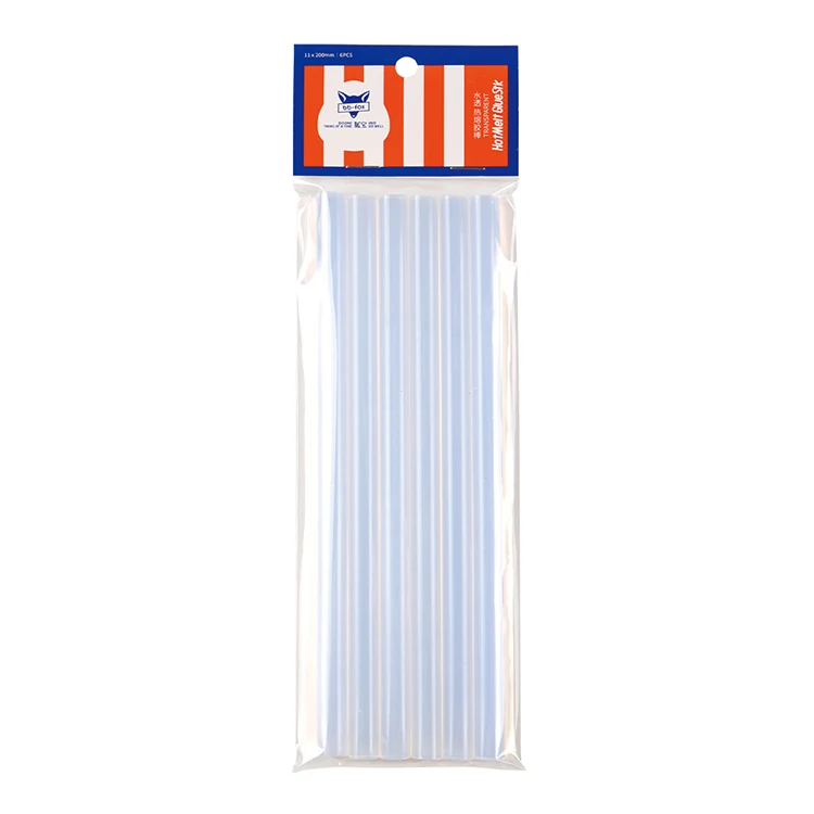 High temperature resistant, high viscosity hot melt glue sticks for carton  student diy 11*200mm