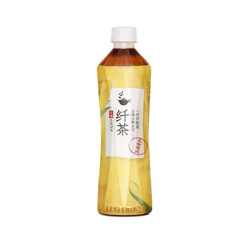 Wholesale China new popular health corn beard 0 calories 0 fat 0 sugar tea drinks full box of 15 bottles * 500ml