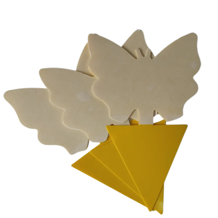 Strong Flies Sticky Traps Bugs Sticky Catching Aphid Insects Pest Killer Outdoor Fly Board Bait Flies Double Traps Sticker
