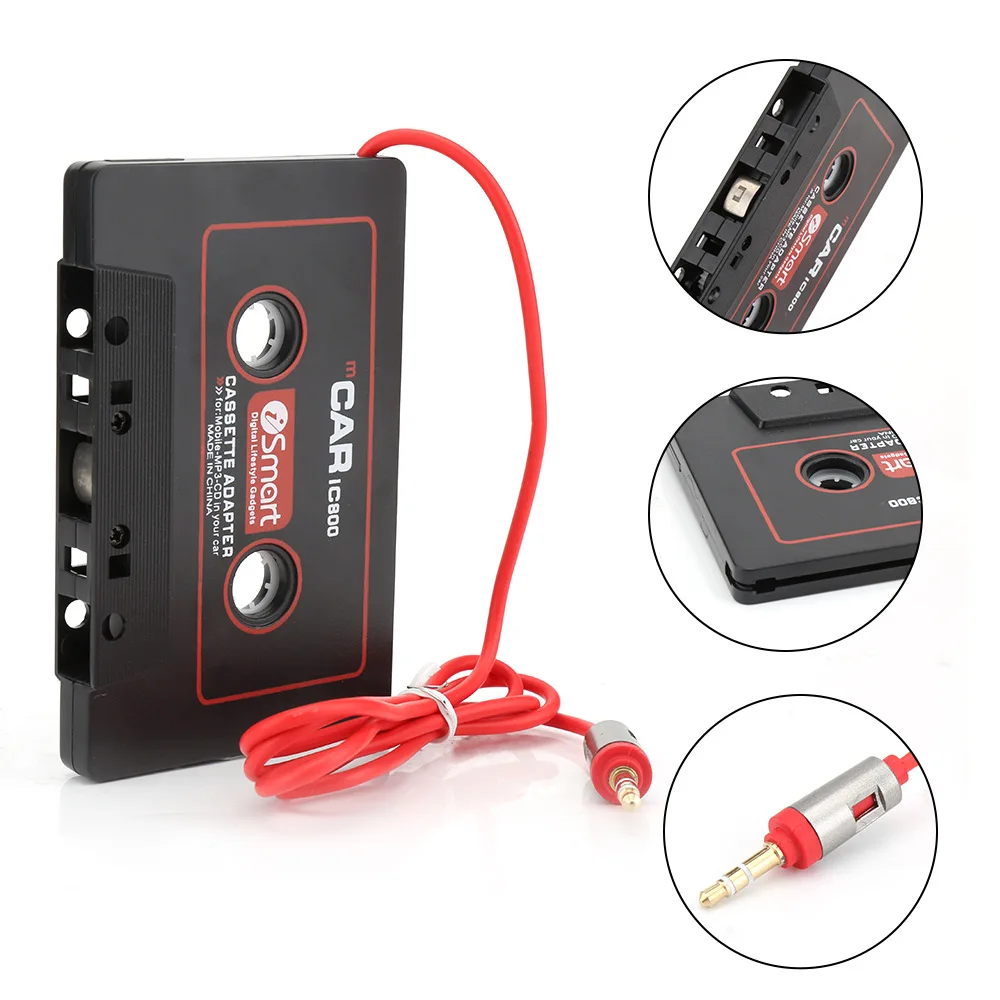 Amazon Hot Products Car Stereo Audio Cassette Tape Adapte Wireless Mini Music Radio Audio Car Mp3 Player For Android