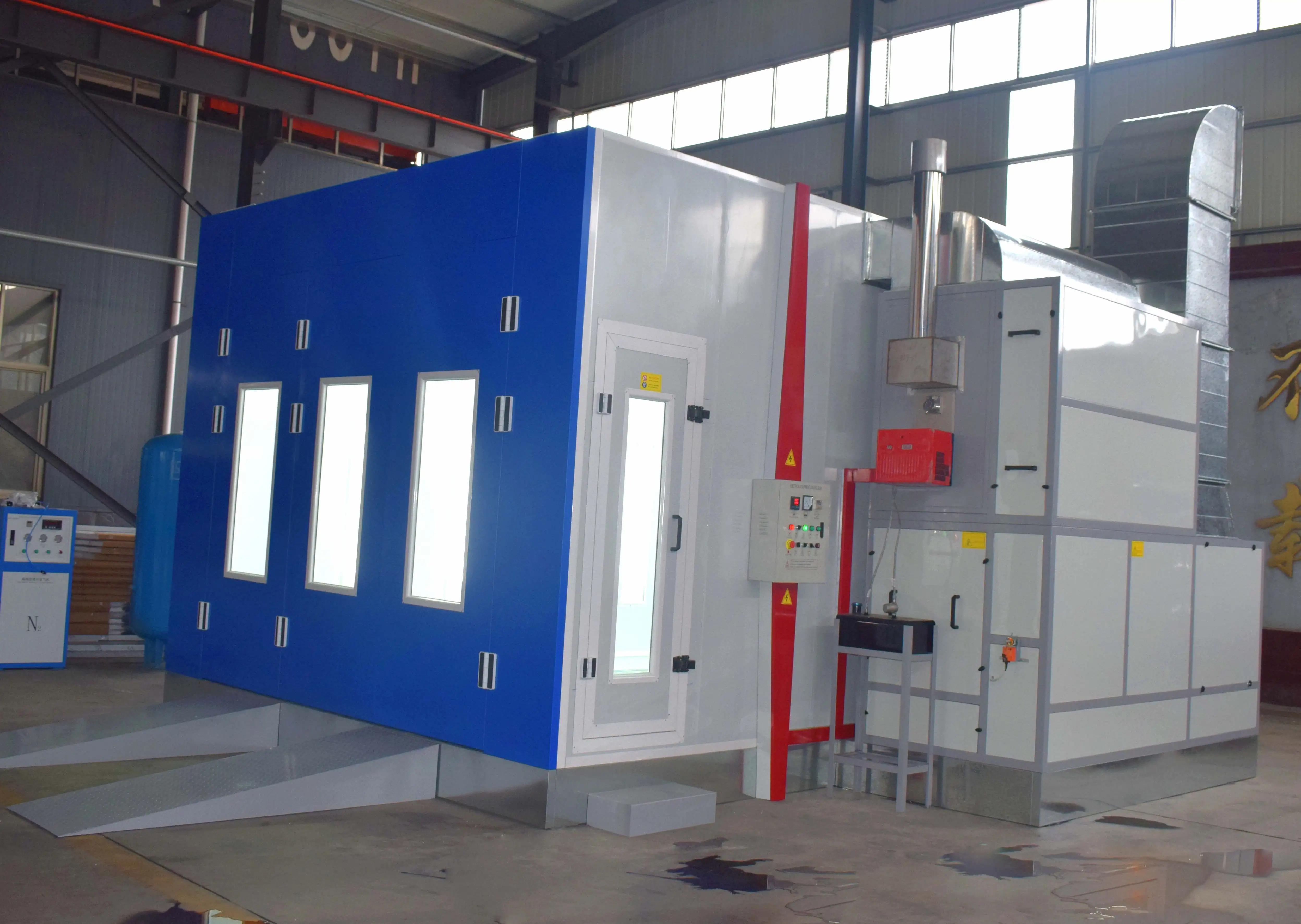 2022 CE Approved China Manufacturer Car Paint Booth Spray Booth Price Auto Painting Spray Booth