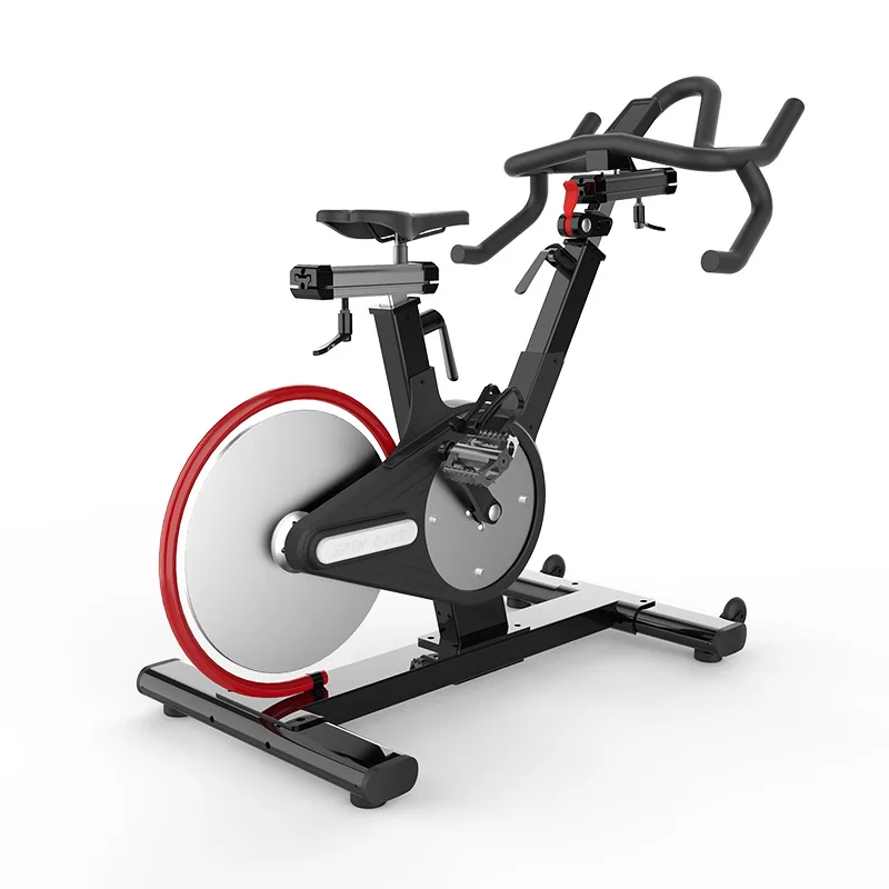 Exercise Bike Adjustable Magnetic Resistance Silent Belt Drive Indoor Cycling Bike for Home Cardio Gym Fitness Stationary Bike M